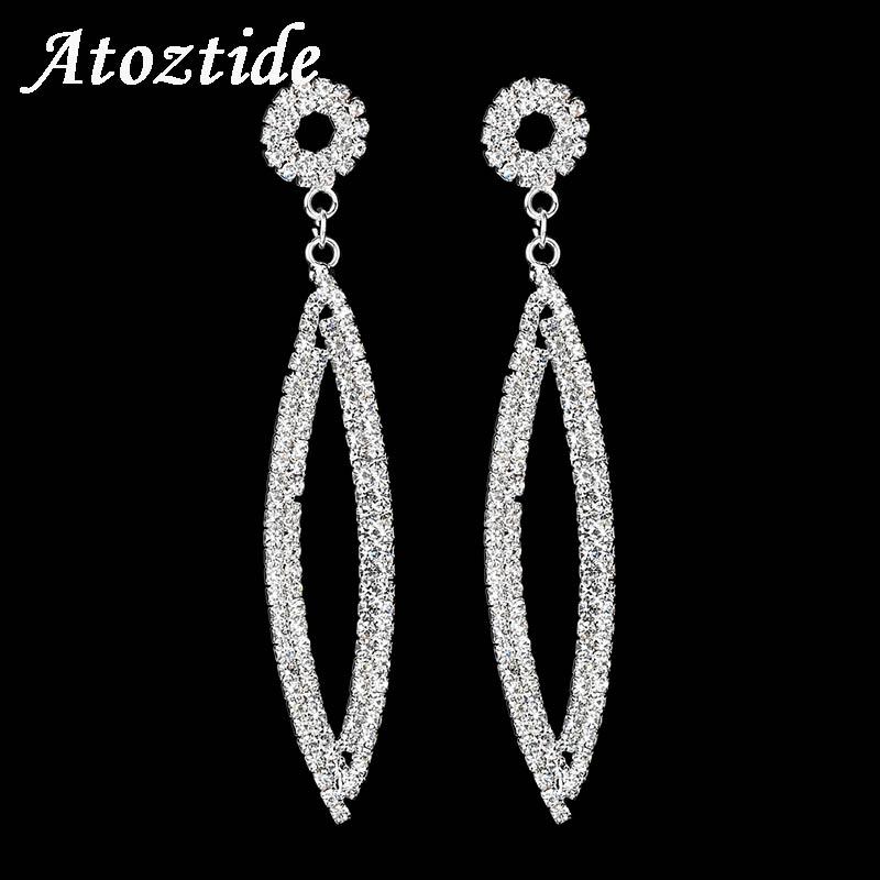 Dangle & Chandelier Atoztide Fashion Long Hollow Leaf Drop Earrings Silver Color Geometric Hanging Tassel Engagement Jewelry
Dangle & Chandelier Atoztide Fashion Long Hollow Leaf Drop Earrings Silver Color Geometric Hanging Tassel Engagement Jewelry