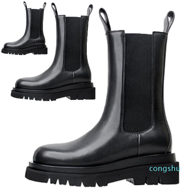 2021 Man Black+Full black soles Bottega boot Tire rubber-trimmed leather Chelsea booties Men platform chunky shoes lady Knight High-boots
2021 Man Black+Full black soles Bottega boot Tire rubber-trimmed leather Chelsea booties Men platform chunky shoes lady Knight High-boots