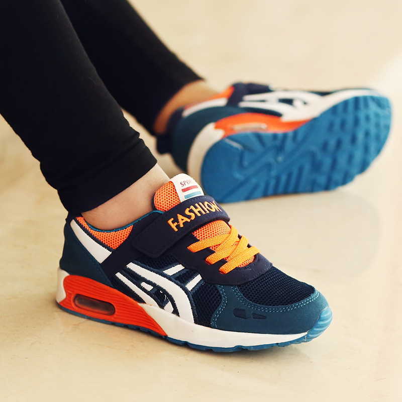 Boys Sneakers Children Casual Shoes For Kids Sneakers Girls Shoes Rubber Mesh Cushion Breathable Fashion tenis infantil 2020 Y0809