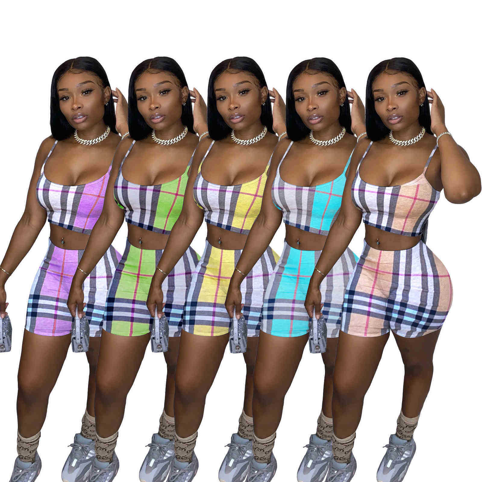Summer Women Two Pieces Sets 2021 Designers Tracksuits Sling Suit Irregular Printing Slim Pants, Do not place orders for specified products
Summer Women Two Pieces Sets 2021 Designers Tracksuits Sling Suit Irregular Printing Slim Pants, Do not place orders for specified products