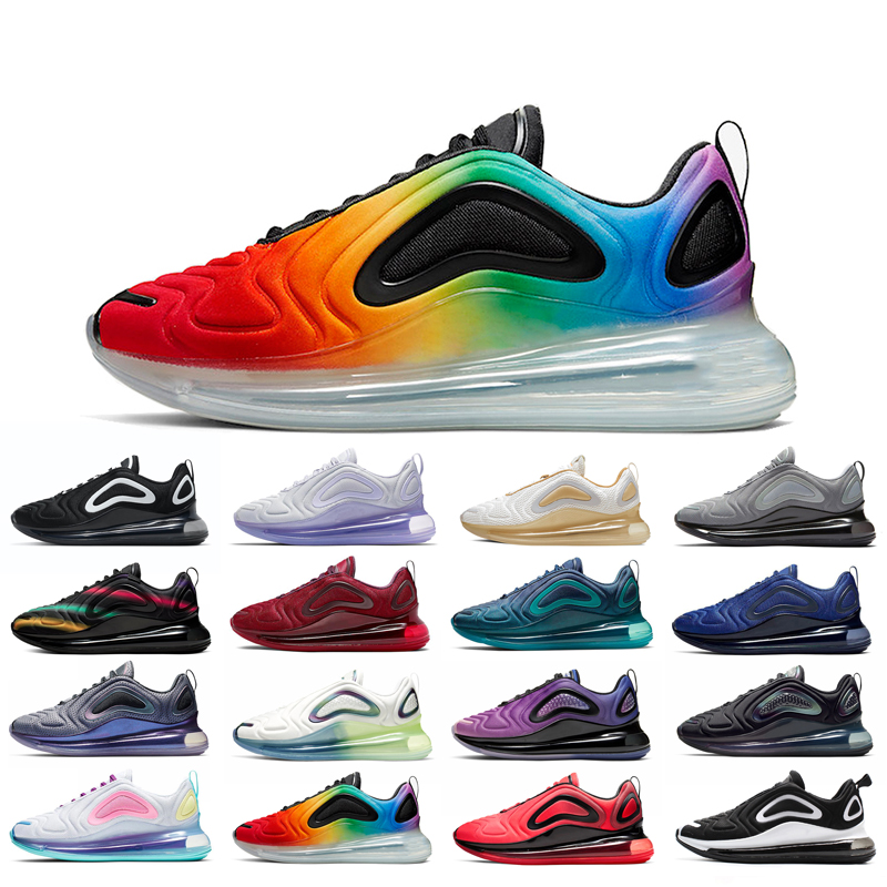 Original Running Shoes 720 True Aqua Powder Black Red Bold Branding Bubble Cool Grey Midnight Navy Nightshade Oreo Oxygen Purple Sunrise Sunset Rain