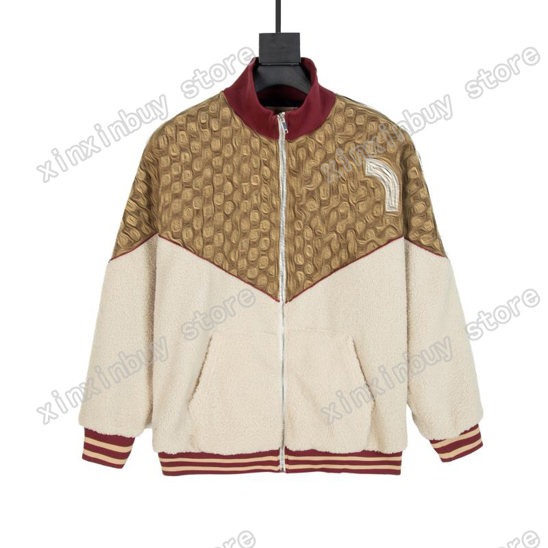 21ss Autumn Sportwear designers Jackets Stand Collar Artificial cashmere Jacquard fabric clothes streetwear Coats Outerwear men Clothing white red S-XL, Multi
21ss Autumn Sportwear designers Jackets Stand Collar Artificial cashmere Jacquard fabric clothes streetwear Coats Outerwear men Clothing white red S-XL, Multi