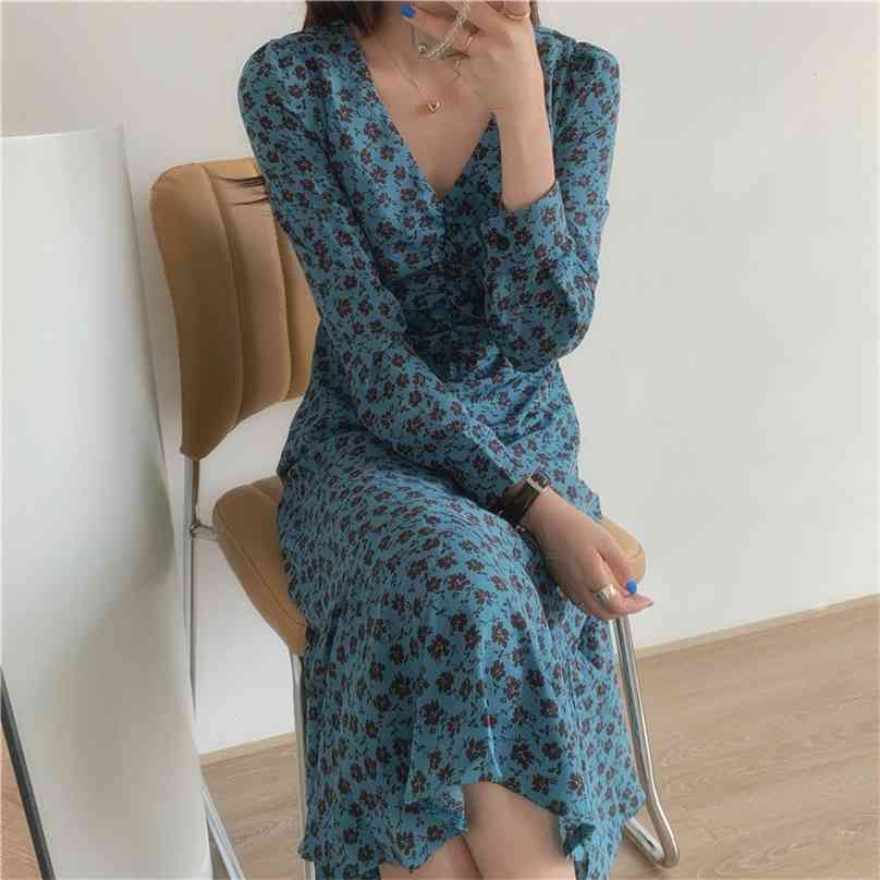 Blue Chic Streetwear OL Mermaid Printed Florals Lady Women All Match Plus Size Gentle Trumpets Long Dresses Vestidos 210525, Photo color
Blue Chic Streetwear OL Mermaid Printed Florals Lady Women All Match Plus Size Gentle Trumpets Long Dresses Vestidos 210525, Photo color