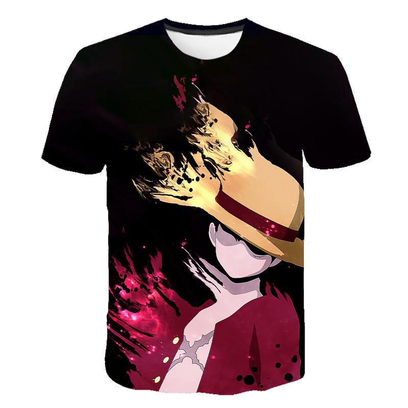Men's T-Shirts 2021 Fashion One Piece 3D T-Shirt Luffy Straw Hat Japanese Anime Funny T Shirts Men Women O-Neck Black Short Sleeve Tshirt, Txa003
Men's T-Shirts 2021 Fashion One Piece 3D T-Shirt Luffy Straw Hat Japanese Anime Funny T Shirts Men Women O-Neck Black Short Sleeve Tshirt, Txa003