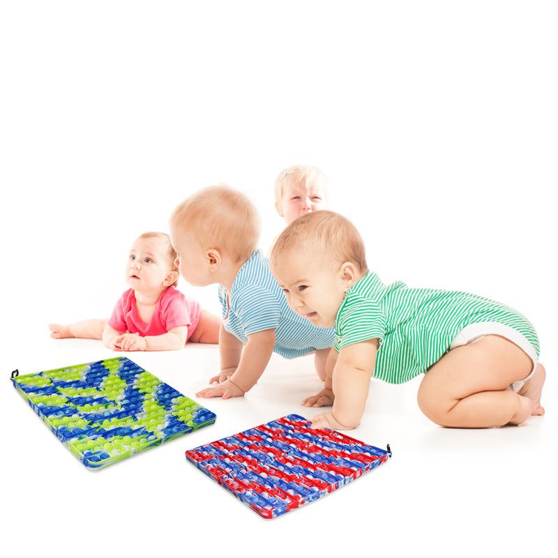 Super Big Size 30CM Funny Push Bubble Fidget Toy Autism Needs Squishy Stress Reliever Toys Gifts Anti-stress Soft Sensory Reusable Board Games Party F