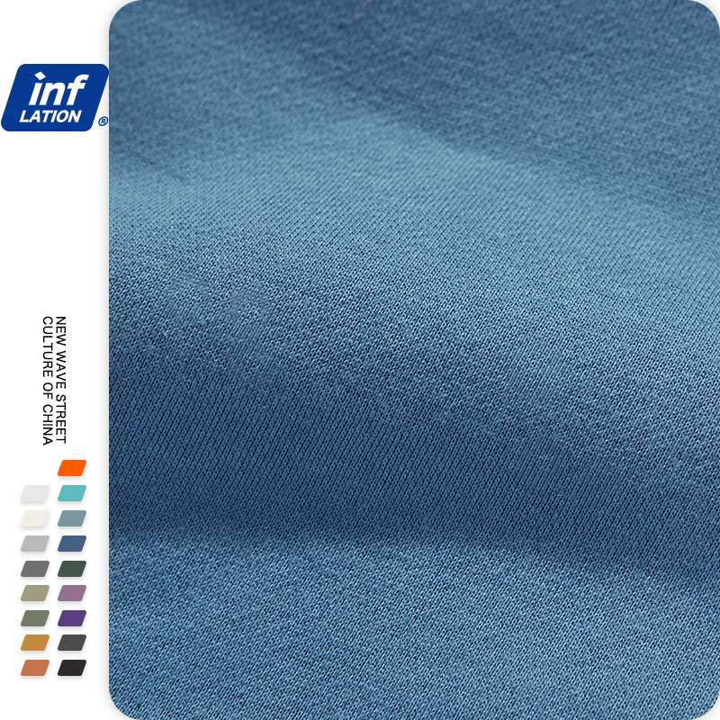 INFLATION Autumn Mens Thick Fleece Hoodies Hip Hop Pure Hoodies Thick Velvet Fabrics Winter Hoodies For Men Women 167W17 201127