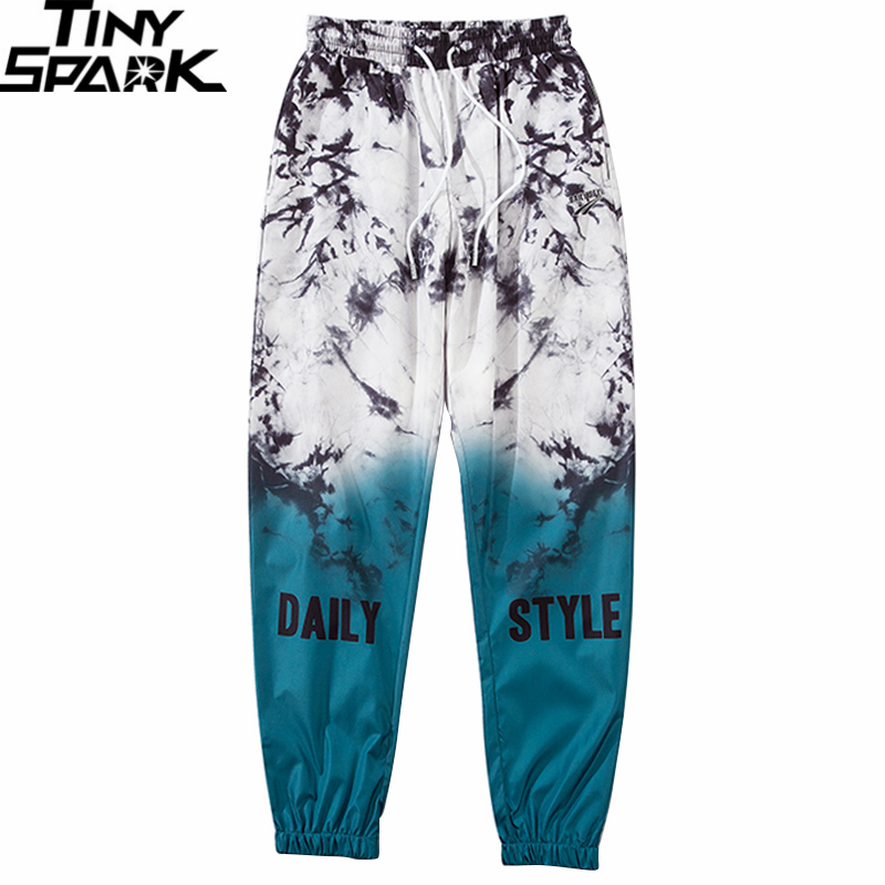 Hip Hop Joggers Pants Gradient Color Streetwear Men Harajuku Sweatpants Spring Summer Track Pant Soft HipHop Harem Trousers 201118