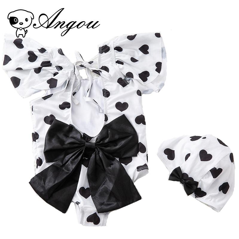 One-Pieces Children Girls Swimwear Summer Toddler Kids Love Print Swimsuits Bowknot Beach Wear Swimming Set, Black
One-Pieces Children Girls Swimwear Summer Toddler Kids Love Print Swimsuits Bowknot Beach Wear Swimming Set, Black