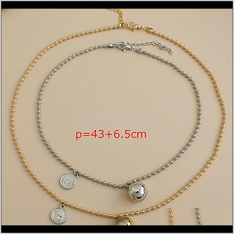 Pendant & Pendants Zhini Hip Hop Oval Thick Metal Chain Necklaces For Women Gold Sier Color Ball Long Choker Necklace Wedding Jewelry Drop D
Pendant & Pendants Zhini Hip Hop Oval Thick Metal Chain Necklaces For Women Gold Sier Color Ball Long Choker Necklace Wedding Jewelry Drop D