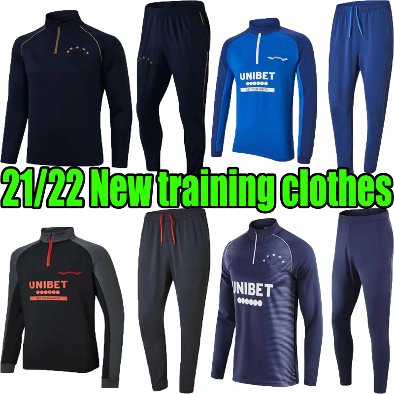 20 21 22 Glasgow Rangers soccer jersey set men tracksuit Windass Dorrans Candeias Tavernier Pena 2021 2022 Long sleeve half zipper Football training suit sets
20 21 22 Glasgow Rangers soccer jersey set men tracksuit Windass Dorrans Candeias Tavernier Pena 2021 2022 Long sleeve half zipper Football training suit sets