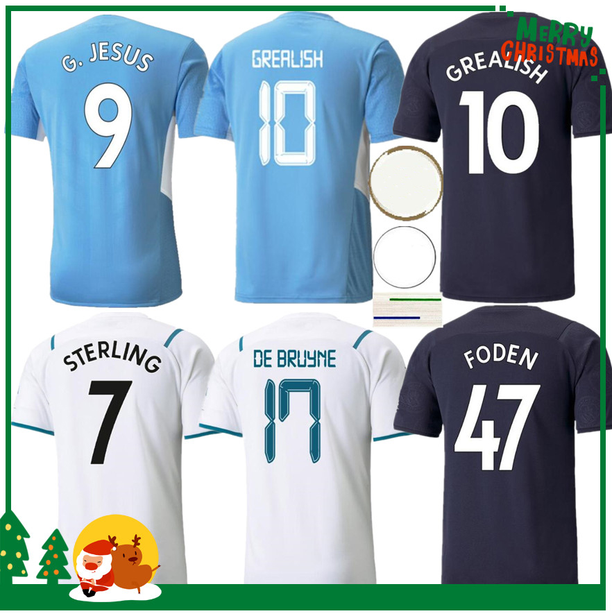 21 22 GREALISH soccer jersey 2021 2022 G. JESUS STERLING FERRAN DE BRUYNE MAHREZ FODEN RODRIGO football shirts kids kit + Men ManchesteRS, 21/22 away
21 22 GREALISH soccer jersey 2021 2022 G. JESUS STERLING FERRAN DE BRUYNE MAHREZ FODEN RODRIGO football shirts kids kit + Men ManchesteRS, 21/22 away