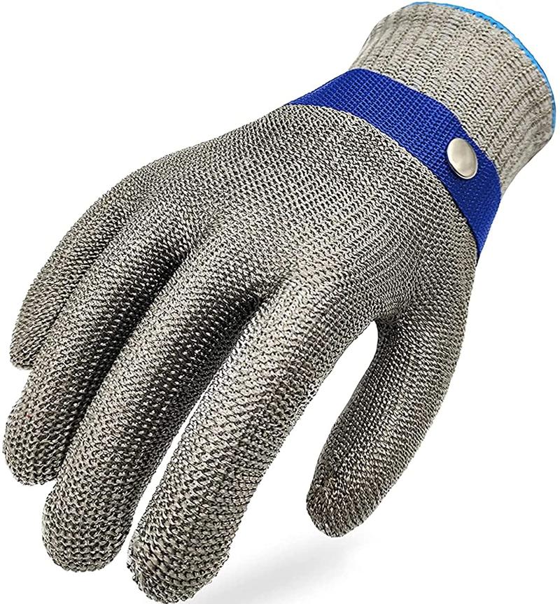 Sports Gloves Upgraded Version Of Level 9 Cut Resistant Glove Stainless Steel Mesh Metal Wire Durable Rustproof Reliable Cutting, Black
Sports Gloves Upgraded Version Of Level 9 Cut Resistant Glove Stainless Steel Mesh Metal Wire Durable Rustproof Reliable Cutting, Black