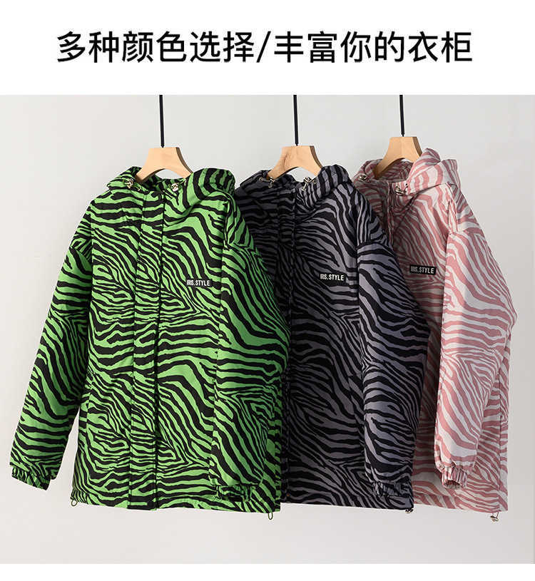 ] Coats and Jackets Women Winter Parka Cotton Padded Oversized 211018