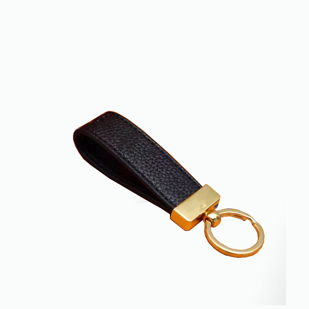 High qualtiy Keychain Key Chain Key Ring Holder key chain Porte Clef Gift Men Women Car Bag Keychain 5 colors With box