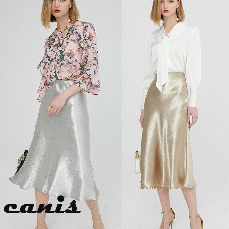 Skirts Fashion Women' Glossy Metallic Shiny PVC Wet Look High Waist Midi Skirt Solid Color /BY, Gold
Skirts Fashion Women' Glossy Metallic Shiny PVC Wet Look High Waist Midi Skirt Solid Color /BY, Gold