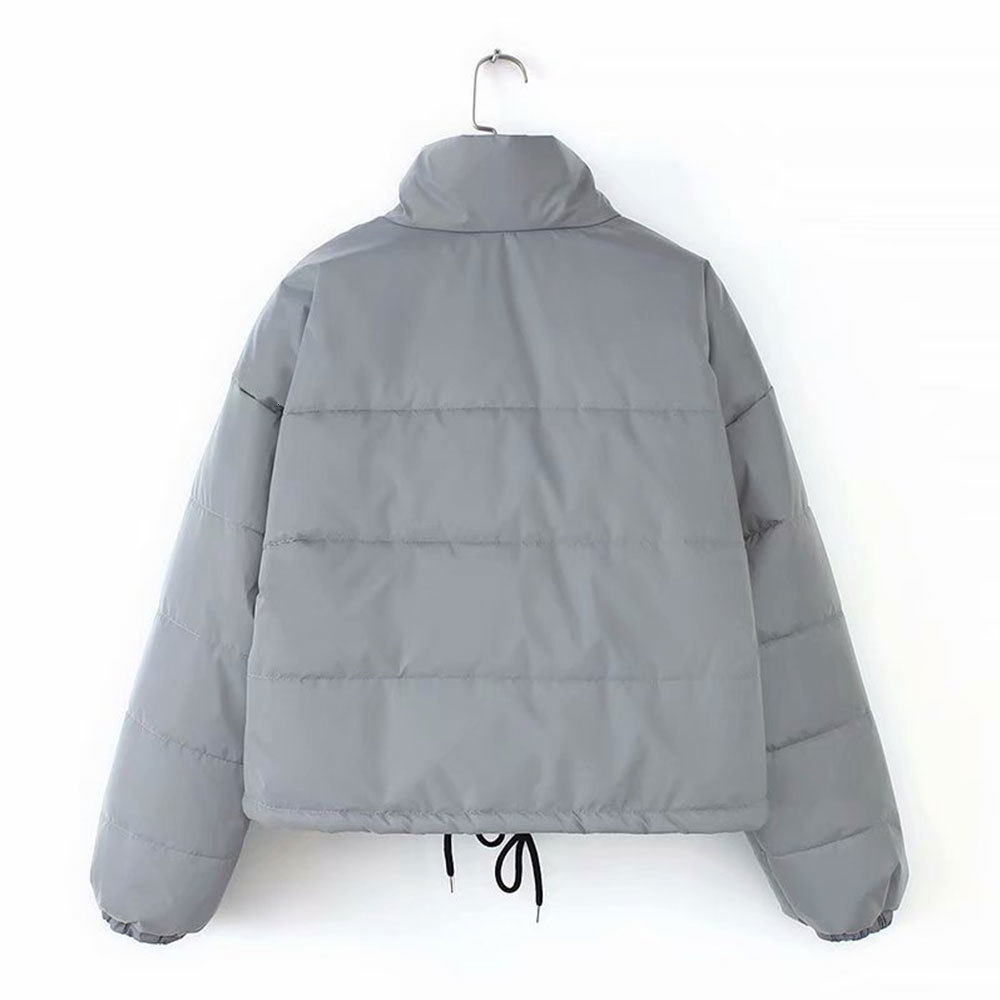 2021 New Autumn Thick Pullover Night Reflection Jacket Women Oversized Winter Cotton Cropped Coat Female Loose Zipper Outwear Nhwo, Short
2021 New Autumn Thick Pullover Night Reflection Jacket Women Oversized Winter Cotton Cropped Coat Female Loose Zipper Outwear Nhwo, Short