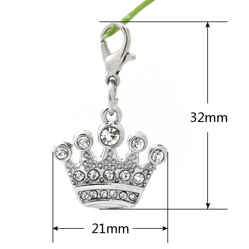 Whole Floating Lobster Clasp Dangle Rhinestone Note Pendants Diy Charms For Jewelry Making Accessories Mrlmt Mnwfb C3