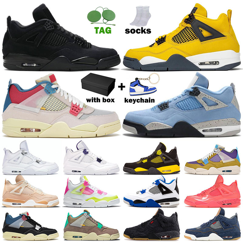 Black Cat 4S Jumpman Outdoor Shoes Basketball Men Women 4 Zapatillas Union Sophomor Album Starfish Court Purple Neon Sail University Blue Sneaker Trainer 36-47, D46 40-47 alternate
Black Cat 4S Jumpman Outdoor Shoes Basketball Men Women 4 Zapatillas Union Sophomor Album Starfish Court Purple Neon Sail University Blue Sneaker Trainer 36-47, D46 40-47 alternate