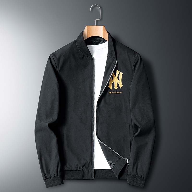 2021 spring and autumn new national Embroidered Baseball suit Korean fashion handsome black jacket men's wear
2021 spring and autumn new national Embroidered Baseball suit Korean fashion handsome black jacket men's wear