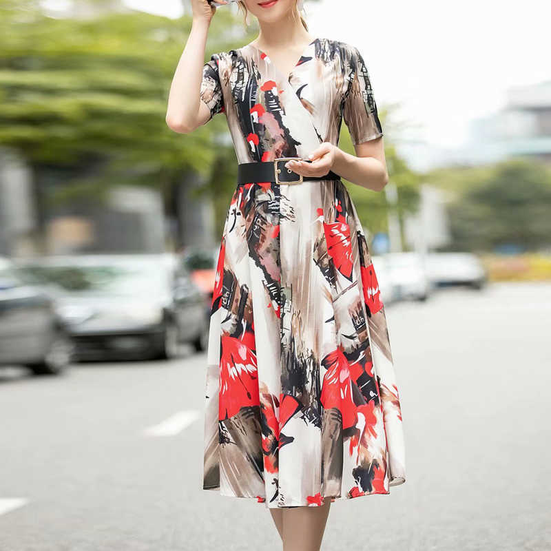 HIGH QUALITY est Fashion Runway Dress Women's V-Neck Short Sleeve Vintage Floral Belted 210526, Blue
HIGH QUALITY est Fashion Runway Dress Women's V-Neck Short Sleeve Vintage Floral Belted 210526, Blue