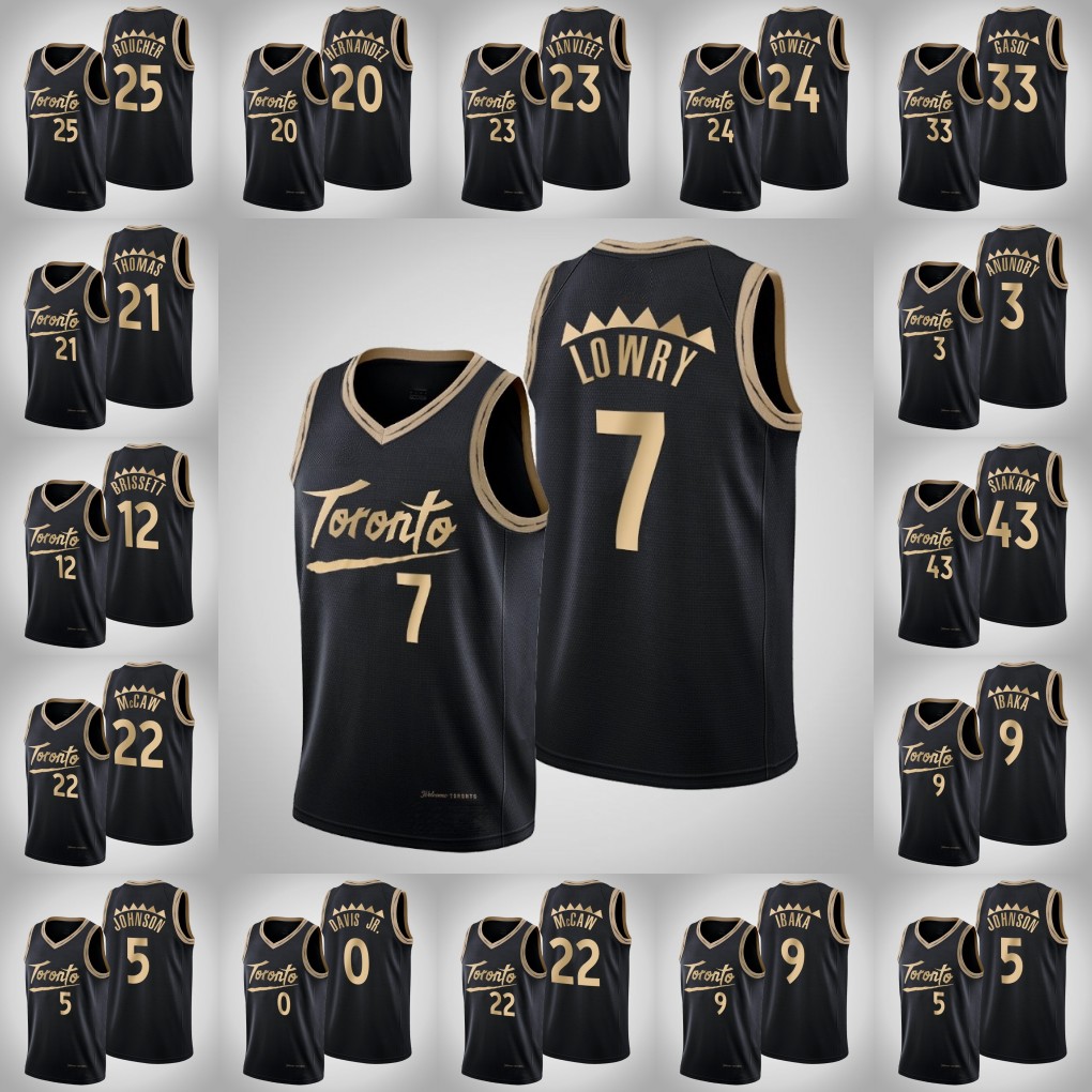 Toronto Raptors Men Fred VanVleet Pascal Siakam Patrick McCaw Kyle Lowry Serge Ibaka Black Swingman 2020-21 Jersey
Toronto Raptors Men Fred VanVleet Pascal Siakam Patrick McCaw Kyle Lowry Serge Ibaka Black Swingman 2020-21 Jersey