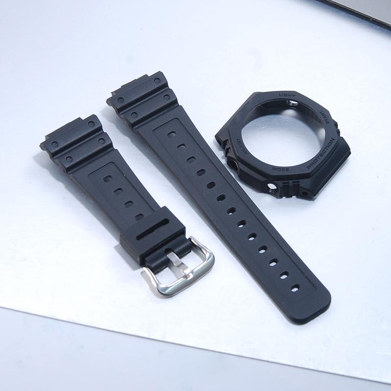 Watch Bands Black Resin Watchband + Case For GA2100 GA-2100 GA2110 Protect Kit Men's Waterproof Sports Belt
Watch Bands Black Resin Watchband + Case For GA2100 GA-2100 GA2110 Protect Kit Men's Waterproof Sports Belt
