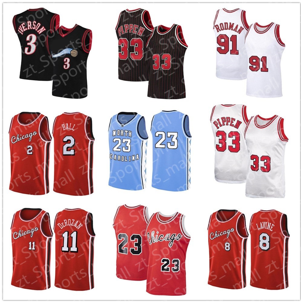 Chicagos Bull 2 Lonzo Basketball Jerseys 11 DeMar Ball 8 Zach DeRozan 33 Scottie 91 Dennis LaVine Pippen 23 MJ Rodman 15 Vince Iverson Carte, Black;red
Chicagos Bull 2 Lonzo Basketball Jerseys 11 DeMar Ball 8 Zach DeRozan 33 Scottie 91 Dennis LaVine Pippen 23 MJ Rodman 15 Vince Iverson Carte, Black;red