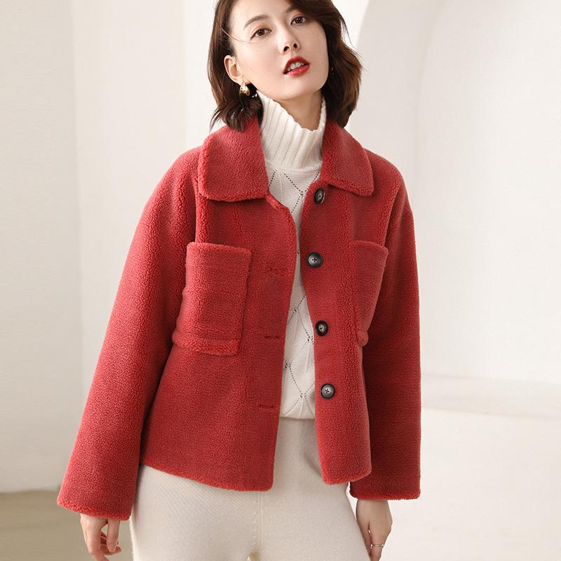 Women' Fur & Faux Coat Women Warm Outwear Turn-down Collar Loose Jacket Autumn Winter Cardigan Solid Female Plush Pocket Jackets, Golden yellow
Women' Fur & Faux Coat Women Warm Outwear Turn-down Collar Loose Jacket Autumn Winter Cardigan Solid Female Plush Pocket Jackets, Golden yellow