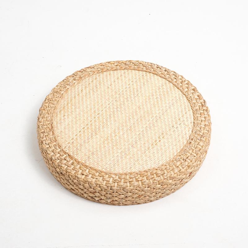 Narcissus Rattan Hand-woven Tatami Mat Japanese and Korean Futon Living Room Meditation Meditation Bedroom Bay Window Cushion