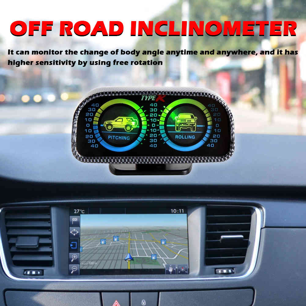 ALLOYSEED Slope Meter Car Compass Pitch Tilt Angle Protractor Latitude Longitude HUD Cool Inclinometer Clinometer
ALLOYSEED Slope Meter Car Compass Pitch Tilt Angle Protractor Latitude Longitude HUD Cool Inclinometer Clinometer