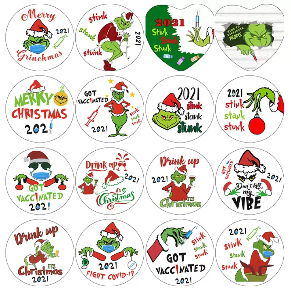 Grinch Quarantine Christmas Ornaments Xmas Hanging Personalize for Christmas Tree Decor Wearing Mask Designer 2021 To My Daughter GWD9835
Grinch Quarantine Christmas Ornaments Xmas Hanging Personalize for Christmas Tree Decor Wearing Mask Designer 2021 To My Daughter GWD9835