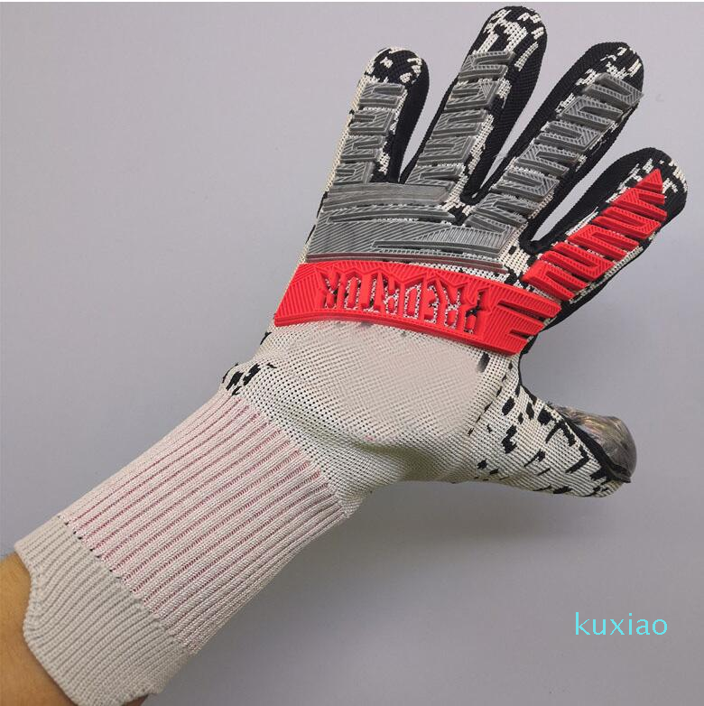 2021 Professional Soccer Goalkeeper Glvoes Latex without Finger Protection Children Adults Football Goalie Gloves