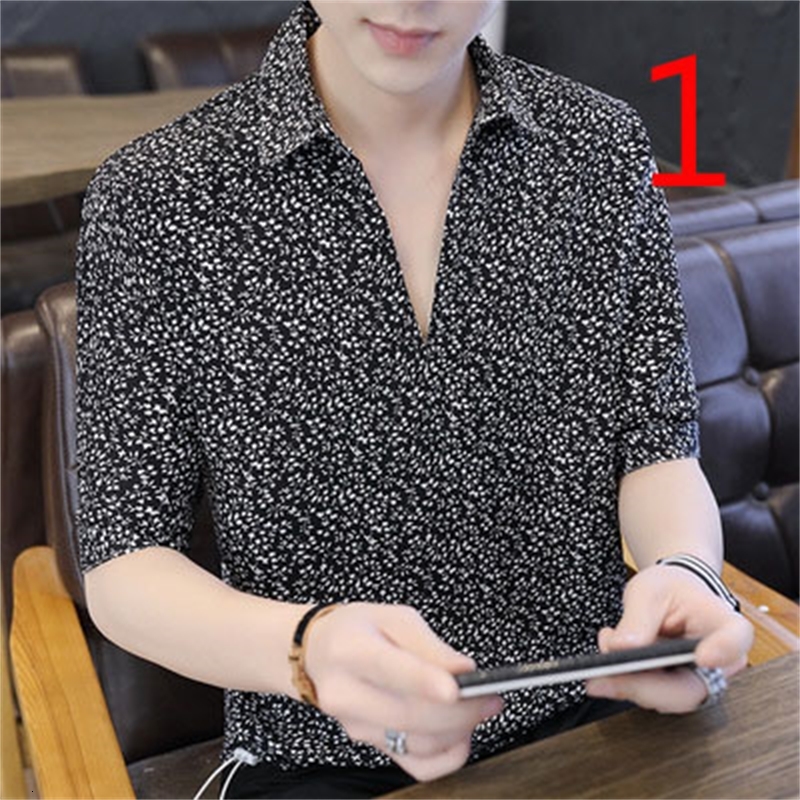 2021 Tide Brand Short-sleeved T-shirt Male Summer New Korean Version of the Wild Ice Silk Half-sleeved Shirt Xzeq
2021 Tide Brand Short-sleeved T-shirt Male Summer New Korean Version of the Wild Ice Silk Half-sleeved Shirt Xzeq