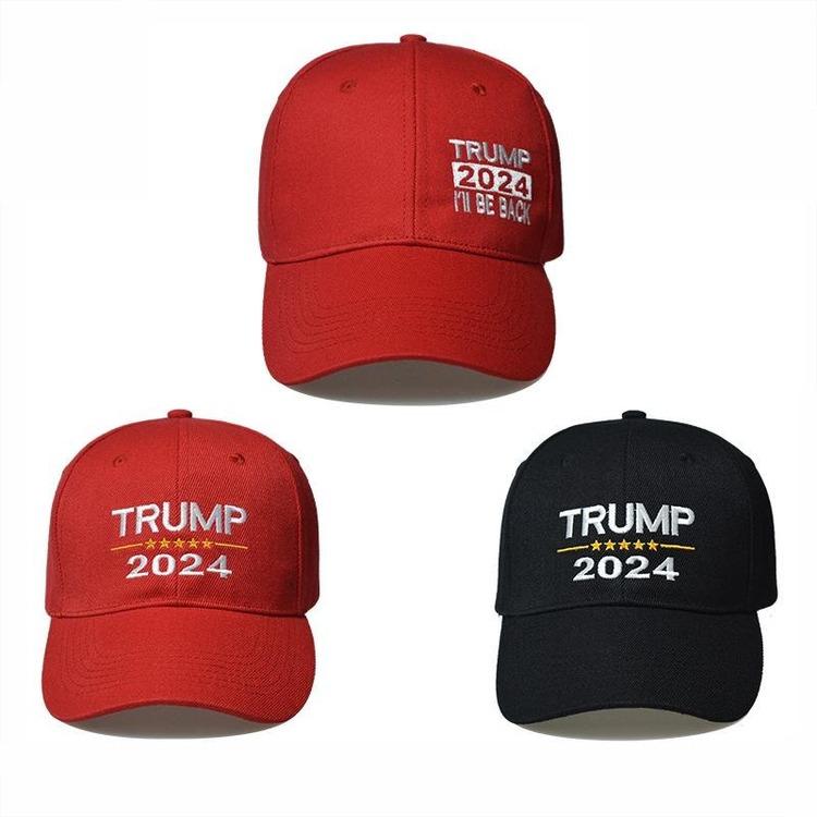 Trump 2024 Hat Trump Cotton Sunscreen Baseball Cap with Adjustable Buckles Embroidery Letters USA Cap Red and Black Color for Outdoor
Trump 2024 Hat Trump Cotton Sunscreen Baseball Cap with Adjustable Buckles Embroidery Letters USA Cap Red and Black Color for Outdoor