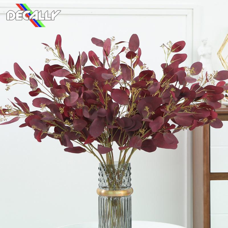 Home Accessories 2 Pcs Small Eucalyptus Tree Branch Silk Artificial Plant Decoration Flower Arrangment Faux Foliage Fake Plant, Pink
Home Accessories 2 Pcs Small Eucalyptus Tree Branch Silk Artificial Plant Decoration Flower Arrangment Faux Foliage Fake Plant, Pink