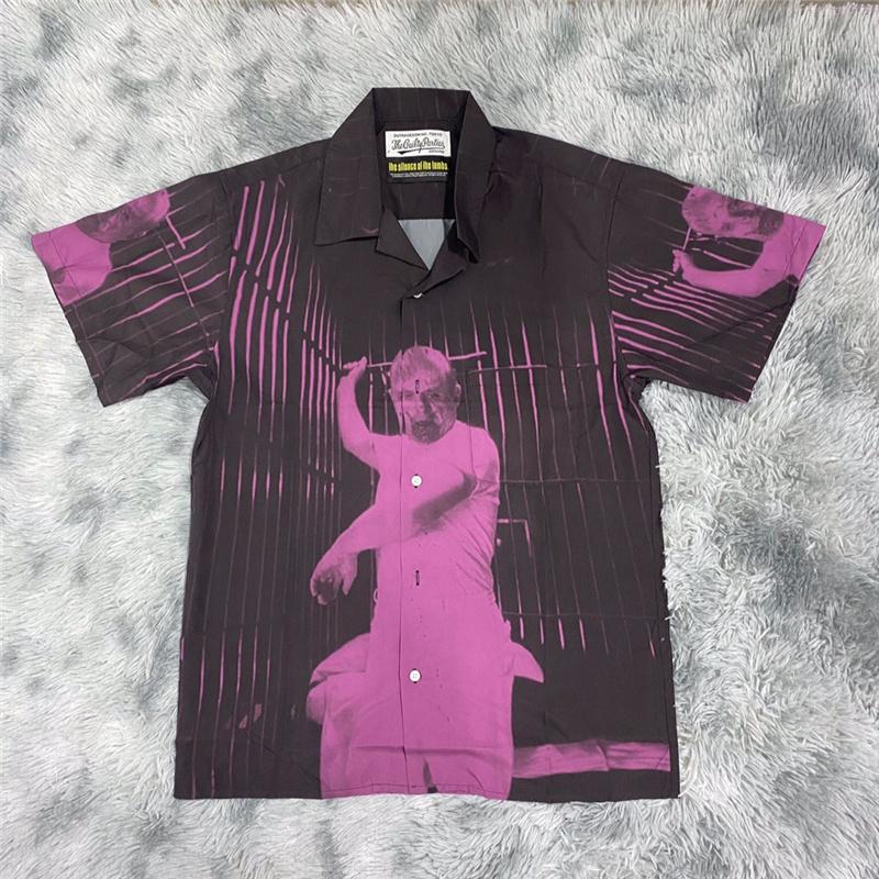 Men' Casual Shirts 2021ss WACKO MARIA Shirt Men Women 1:1 High Quality Movie Printing Hawaii Tees
Men' Casual Shirts 2021ss WACKO MARIA Shirt Men Women 1:1 High Quality Movie Printing Hawaii Tees