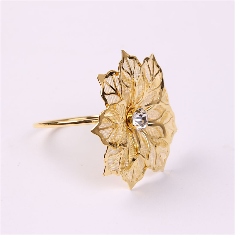 Flower Napkin Rings for Wedding Napkin Holders