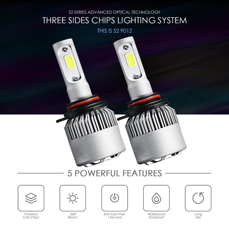 Car Headlights 12/24V 72W 8000lm 6500K LED Headlight Bulbs Auto Headlamp Light H4 Hi-Lo Beam H7 H11 H1 H3 9005 9006 9012 COB
Car Headlights 12/24V 72W 8000lm 6500K LED Headlight Bulbs Auto Headlamp Light H4 Hi-Lo Beam H7 H11 H1 H3 9005 9006 9012 COB