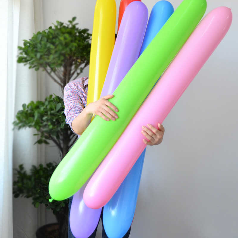 660 Long Magic Balloons Tying Twisting Balloon Creative Variety Modeling Big Magic Balloon Wedding Birthday Decoration Y0622