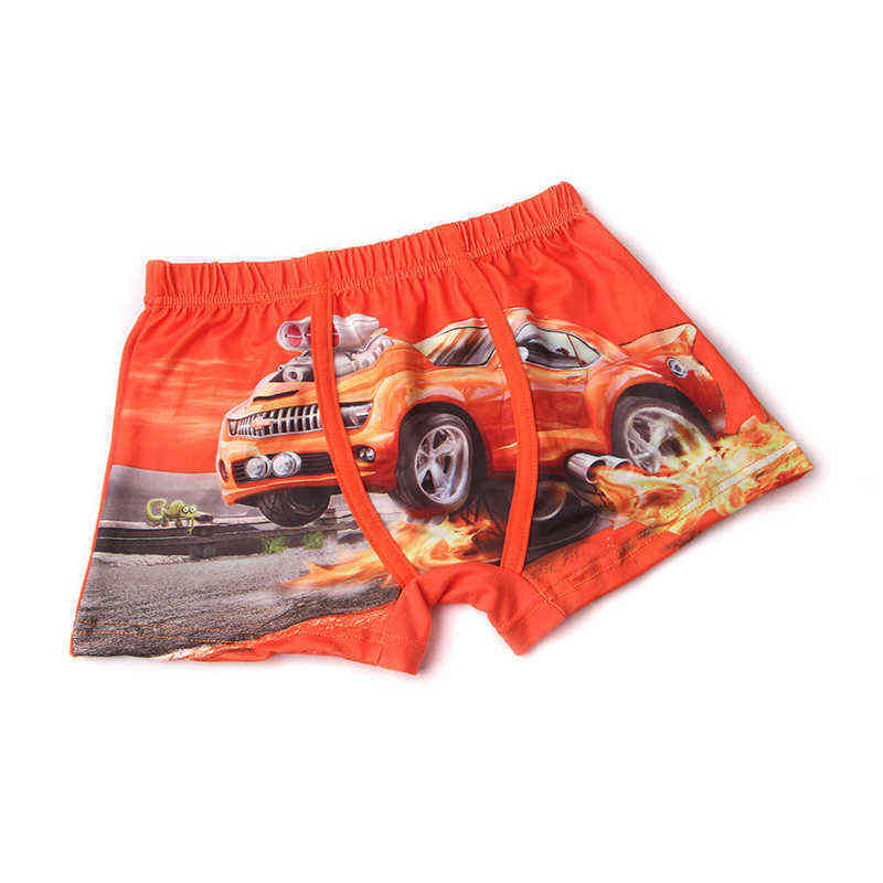 5 Pcs/lot Soft Cotton Kids Boys Underwear Comfortable Pure Color Children's Boy Boxer Shorts Panties Underwear 2-10y 211122