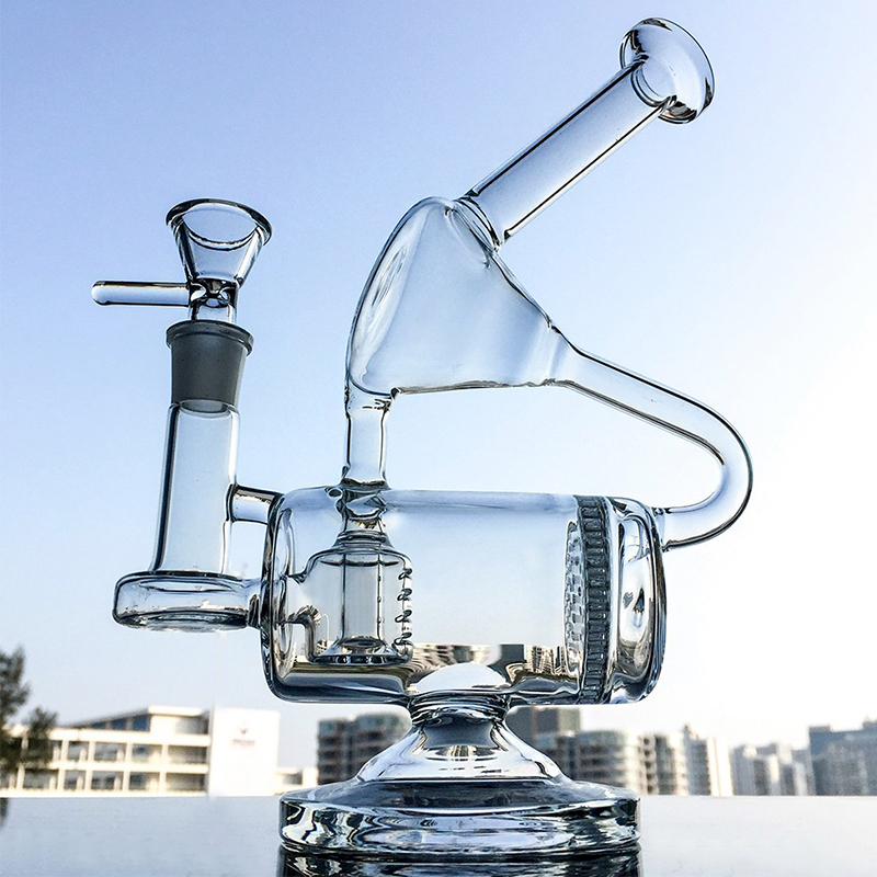 9 Inch Glass Bongs Inline Perc Percolator Big Recycler Bong 14mm Female Joint Oil Dab Rigs Clear Water Pipes With Bowl For Smoking Accessories Hookahs WP143
9 Inch Glass Bongs Inline Perc Percolator Big Recycler Bong 14mm Female Joint Oil Dab Rigs Clear Water Pipes With Bowl For Smoking Accessories Hookahs WP143