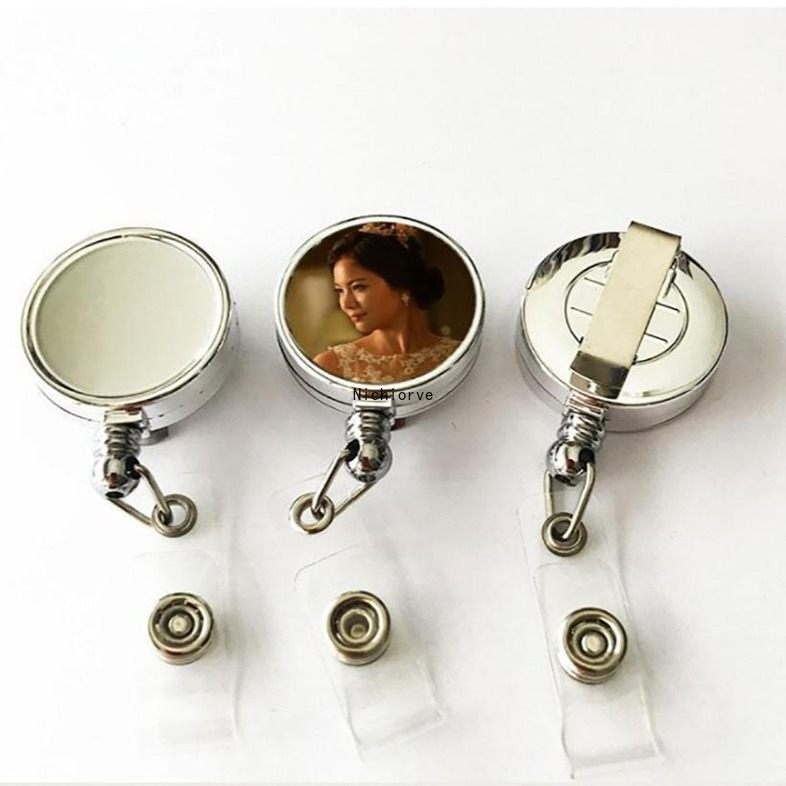 Sublimation Blank Retractable Lanyard Name Tag Card Badge Holder Metal Clip Easy To Use Hot transfer Printing ABS Party Gifts FY4383
Sublimation Blank Retractable Lanyard Name Tag Card Badge Holder Metal Clip Easy To Use Hot transfer Printing ABS Party Gifts FY4383