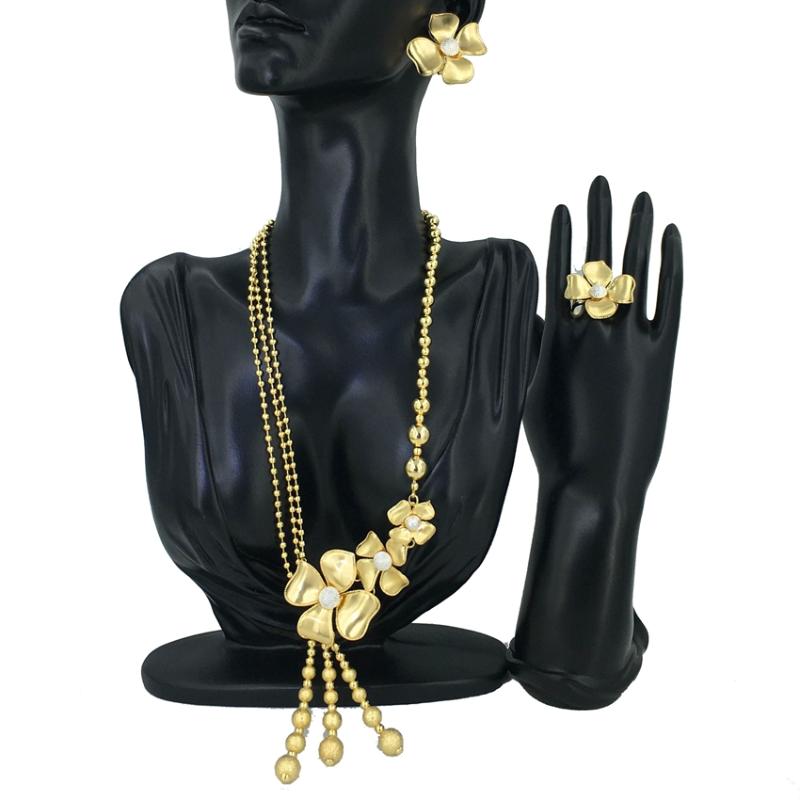 Earrings & Necklace Mejewelry Drop Gold Lovely Charm Ring For Women Christmas Dubai Plated Jewelry Set Gift FHK12276, Silver
Earrings & Necklace Mejewelry Drop Gold Lovely Charm Ring For Women Christmas Dubai Plated Jewelry Set Gift FHK12276, Silver