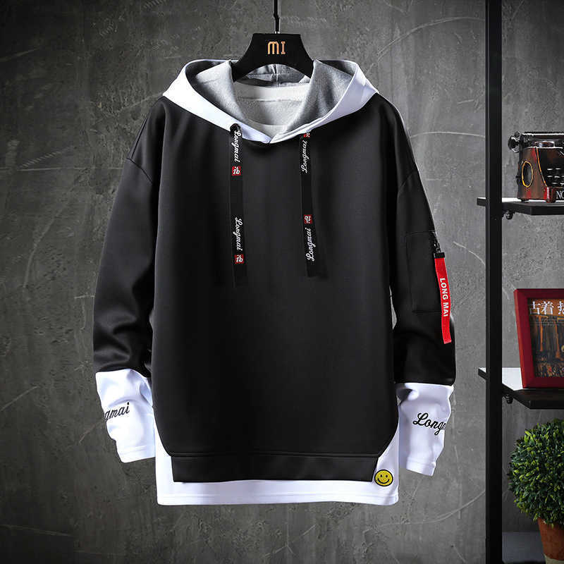 CITY 2020 Letter Printed Mens Hoodies e Style Hip Hop Casual Sweatshirts Streetwear Male Hoodies Hipster Harajuku Tops fashion Y0804