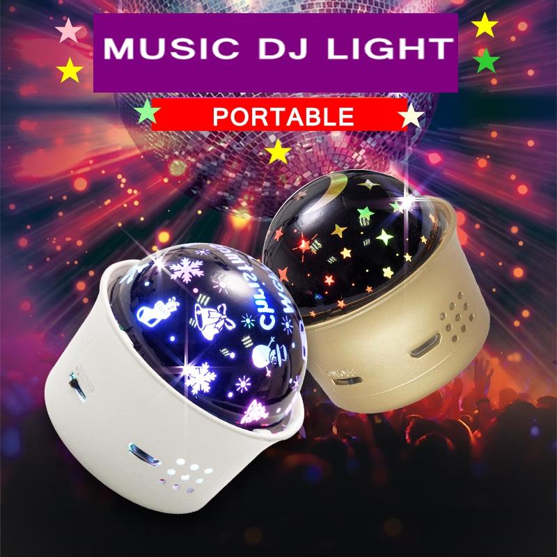 Party Atmosphere-Light Mini Disco Ball Light Music Sound Activated LED Portable USB Rechargeable Car RGB DJ Stage-Light
Party Atmosphere-Light Mini Disco Ball Light Music Sound Activated LED Portable USB Rechargeable Car RGB DJ Stage-Light