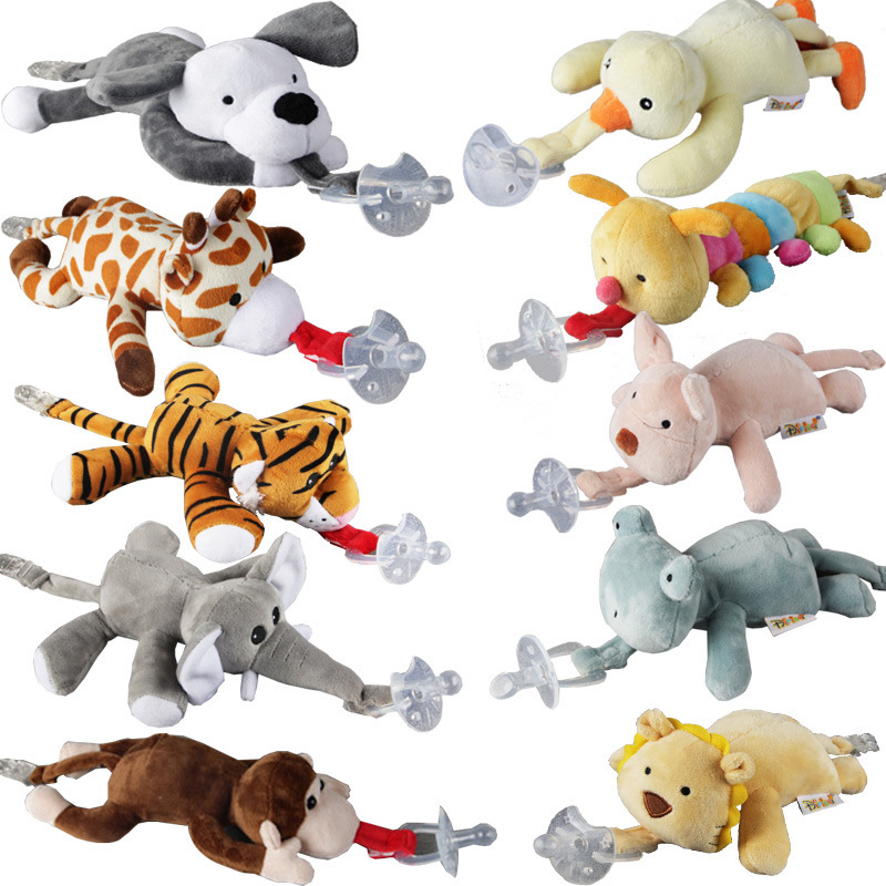 10 Style New silicone animal pacifier with plush toy baby giraffe elephant nipple kids newborn toddler kids Products include pacifiers 76 Y2
10 Style New silicone animal pacifier with plush toy baby giraffe elephant nipple kids newborn toddler kids Products include pacifiers 76 Y2