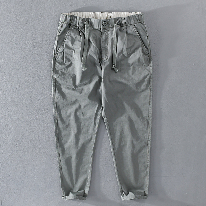 2021 Cotton with Elastic Waist Stretched Ankle Length Make Comfortable Fashion Solid Male Pants in Fashionable Men's Clothing C2qy, Khaki.
2021 Cotton with Elastic Waist Stretched Ankle Length Make Comfortable Fashion Solid Male Pants in Fashionable Men's Clothing C2qy, Khaki.