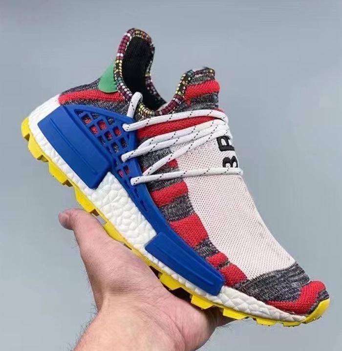 NMD Pharrell Williams Solar Pack Mother BBC Black Yellow Mens Womens Human Race Running Shoes Pale Nude Nerd Cream Sneakers With
NMD Pharrell Williams Solar Pack Mother BBC Black Yellow Mens Womens Human Race Running Shoes Pale Nude Nerd Cream Sneakers With