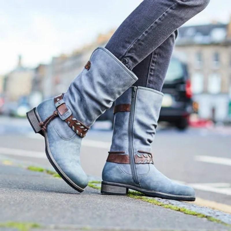Boots Sexy Women's Knee Flat Shoes Fashion Ladies 2021 Winter Platform Plus Size Leather Mid-Calf 4 Color, Blue
Boots Sexy Women's Knee Flat Shoes Fashion Ladies 2021 Winter Platform Plus Size Leather Mid-Calf 4 Color, Blue