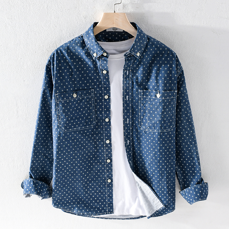 2021 Spring Arrival 100% Cotton Brand of Men in Comfortable Shirts for Men's Printing Shirt Chemise Sweater Tops 9ctr, Blue
2021 Spring Arrival 100% Cotton Brand of Men in Comfortable Shirts for Men's Printing Shirt Chemise Sweater Tops 9ctr, Blue